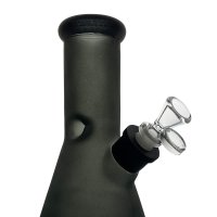 Frostbite  Glass  Beaker  Bong    Black